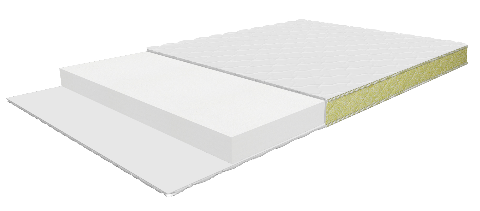 Mattress Katarina D 90x200 cm non-spring, height 13 cm, rolled