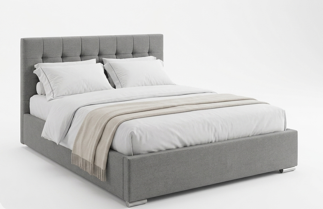 Royal 200x200 cm, soft bed with a storage box (made to individual order)