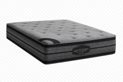 Matracis Cosmo Grey 180x200 cm ar 7-zonu Pocket atsperēm, Memory un HR, augstums 35 cm