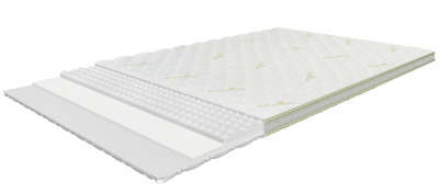 Air-Top Classic 120x200 cm, medium-firm top mattress with AIR foam, height 8 cm