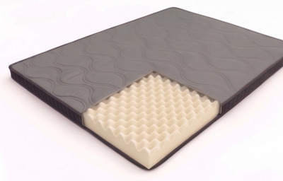 Amethyst Platinum 90x200 cm, soft mattress topper with latex, height 6 cm