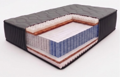 Opal Platinum mattress 120x200 cm, with MultiPocket springs, height 24 cm, rolled up