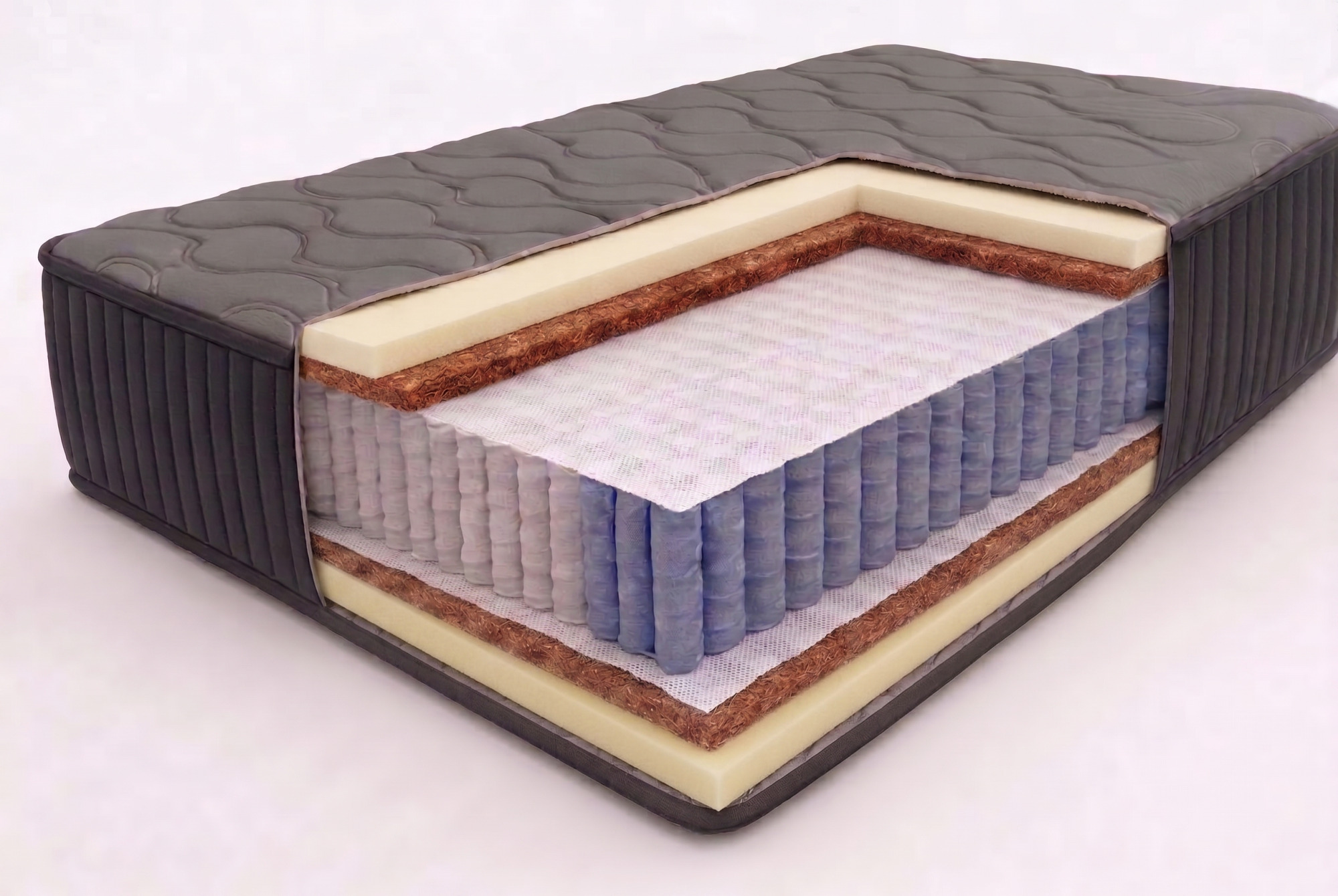 Ruby Platinum mattress 80x200 cm, with MultiPocket springs, height 24 cm, rolled