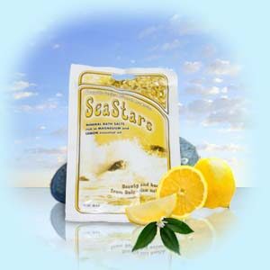 Содь для ванн Lemon Black Sea Stars