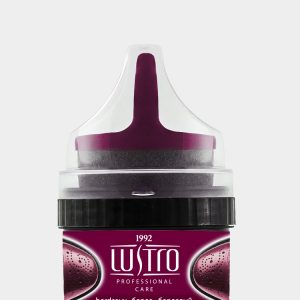Крем для чистки обуви с аппликатором LUSTRO® бордо