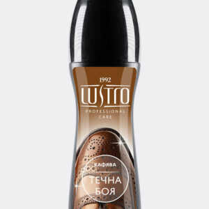 Жидкий крем для обуви из гладкой кожи LUSTRO®  коричневый