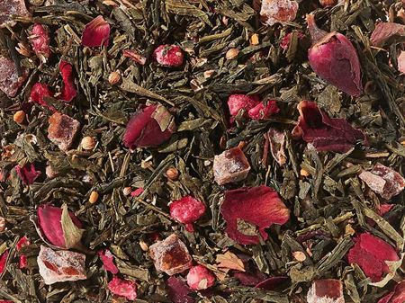 Zaļās tējas maisījums ar Austrumu granātābolu&Manuka medus aromātu Zaļās tējas maisījums ar Austrumu granātābolu&Manuka medus aromātu