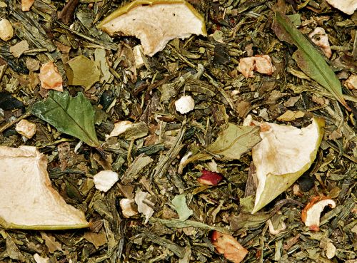 Zaļās tējas maisījums Ingvers/ābolu aromatizēts Zaļās tējas maisījums Ingvers/ābolu aromatizēts