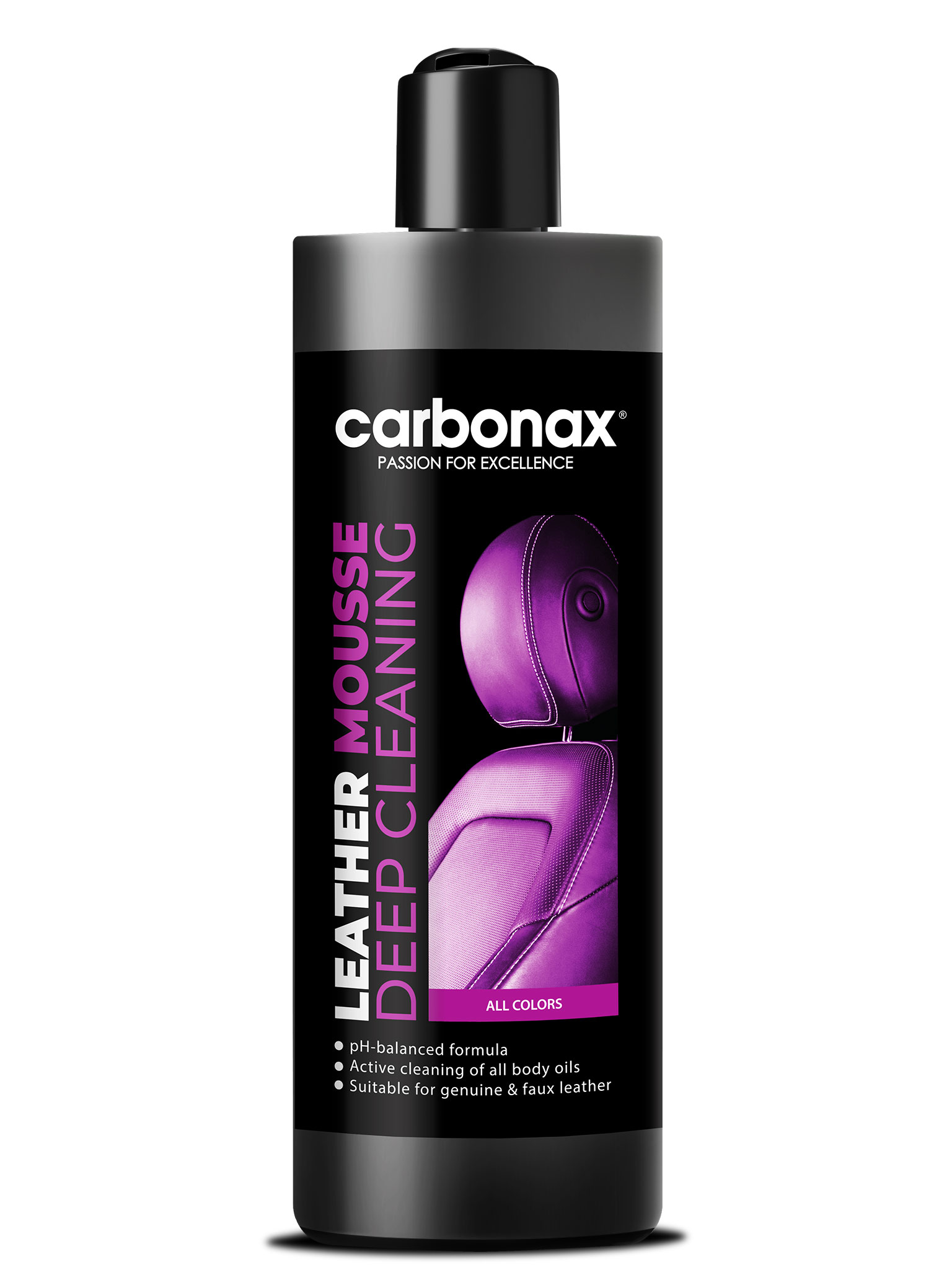Tīrīšanas putas ādas saloniem CARBONAX® pildviela