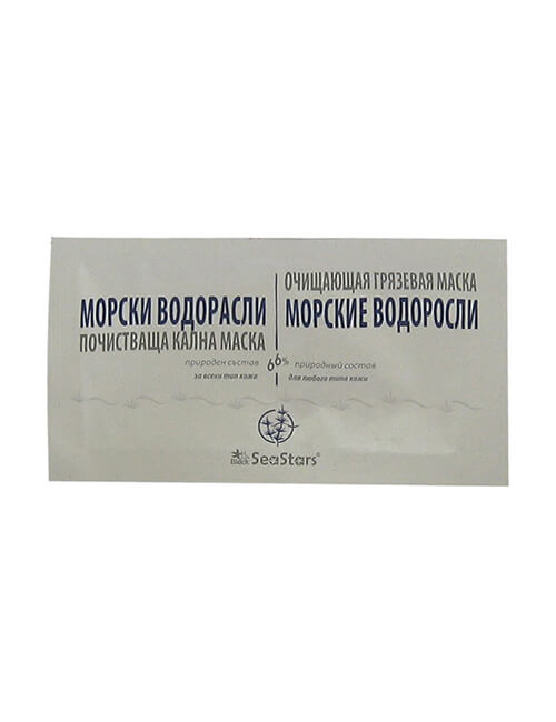 Attīrošā dūņu maska ”JŪRAS Aļģes” Black Sea Stars 15 ml Attīrošā dūņu maska ”JŪRAS Aļģes” Black Sea Stars 15 ml