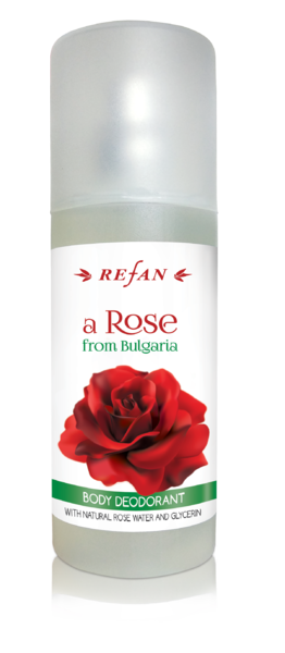 Освежающий спрей для тела A Rose from Bulgaria REFAN