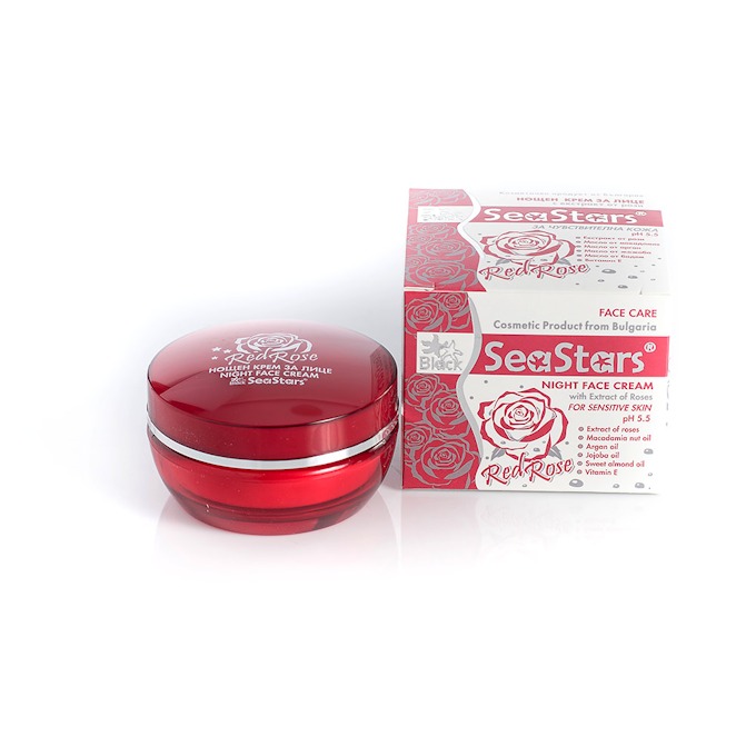 Nakts krēms sejai “RED ROSE”- 50 ml Nakts krēms sejai “RED ROSE”- 50 ml