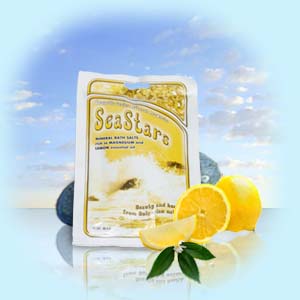 Содь для ванн Lemon Black Sea Stars